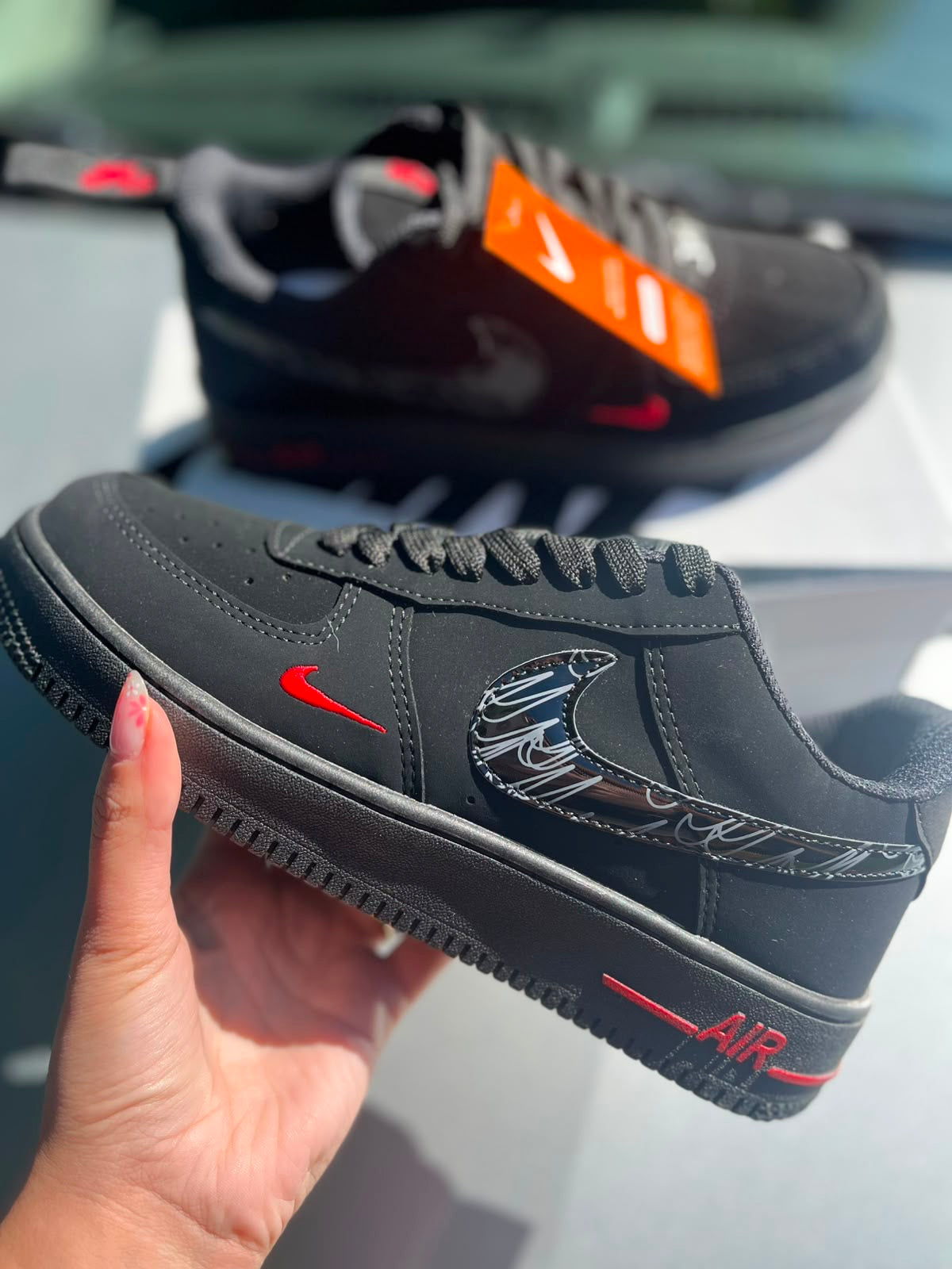 Nike AirForce Verniz Vermelho
