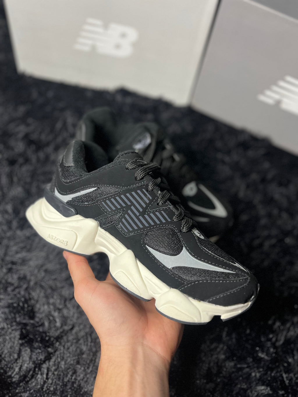 New Balance Preto/cinza